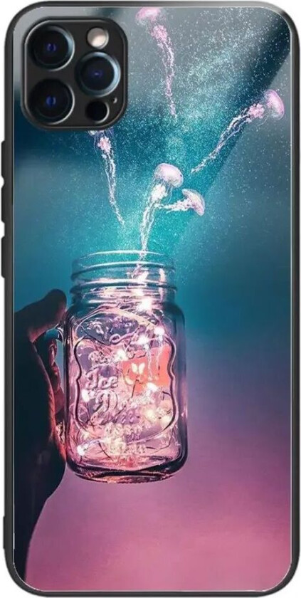 iPhone 14 Pro Deksel m. Glassbakside - Krukke