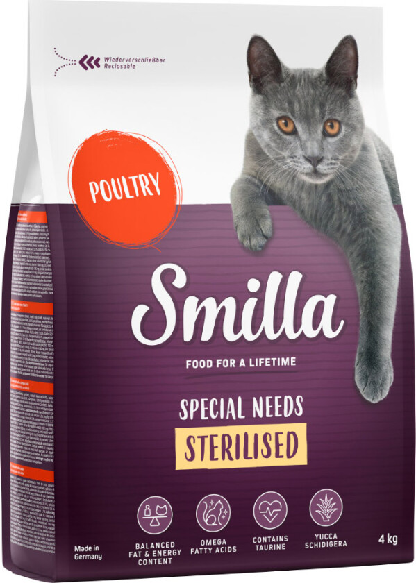 Adult Sterilised fjærkre - 4 kg