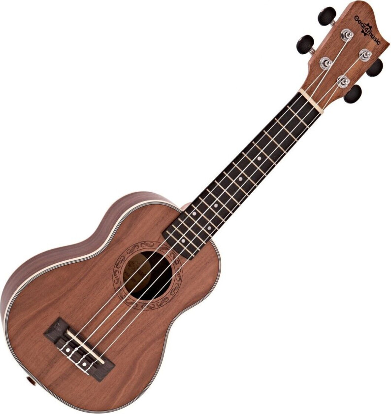 Gear4Music Koa Soprano Ukulele fra Gear4Music
