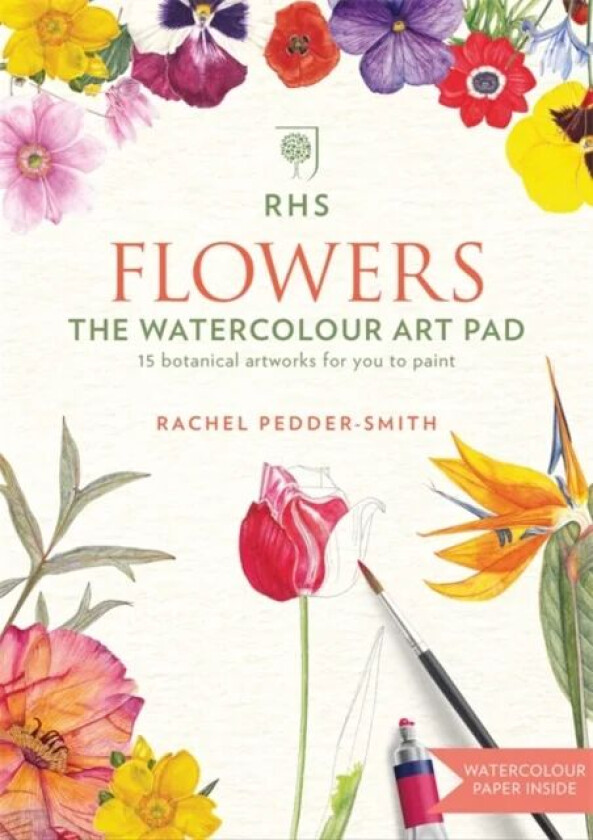 RHS Flowers The Watercolour Art Pad av Rachel Pedder-Smith