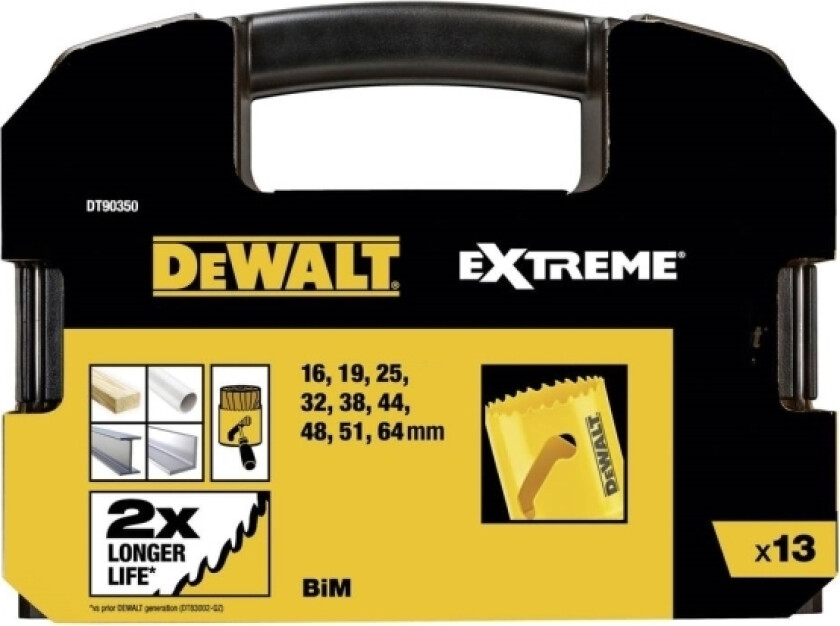 Bilde av Dewalt Dt90350-Qz Stiksavs-Sæt 13 Stk
