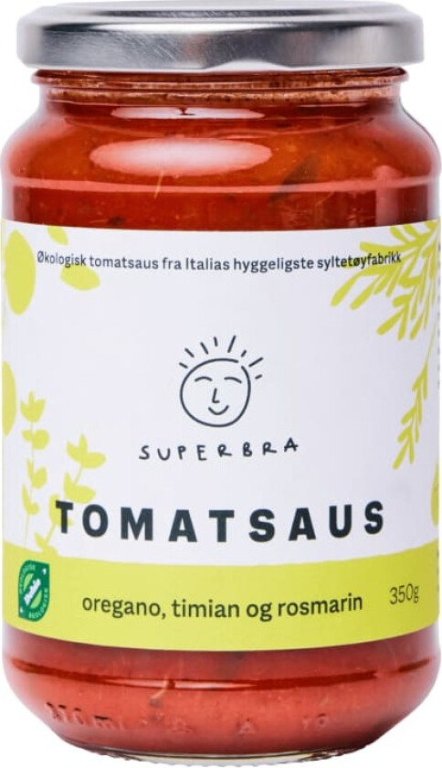 Tomatsaus Oregano 350g