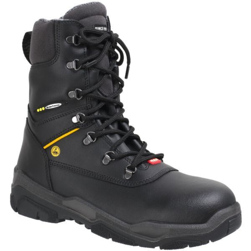 1870 Off Road Vernestøvel S2, svart, bred passform 42