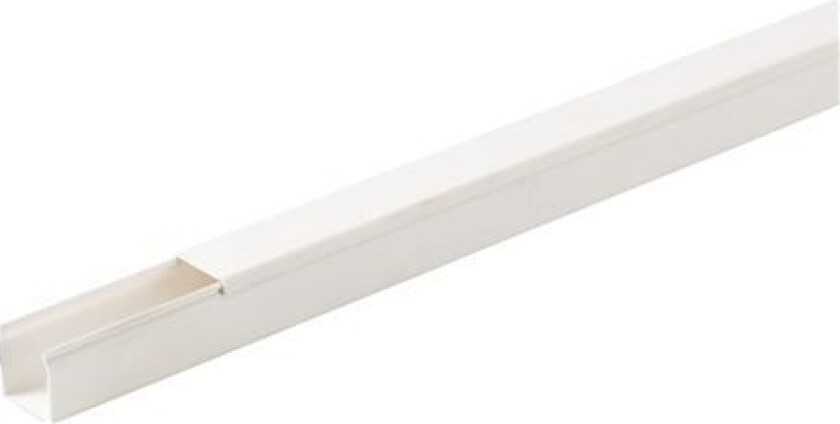 Obo Wdk Kabelkanal Komplet Højde 30 Mm, Bredde 45 Mm, Længde 2000 Mm Hvid Ral 9010 Bly-Fri Plast - (2 Meter)