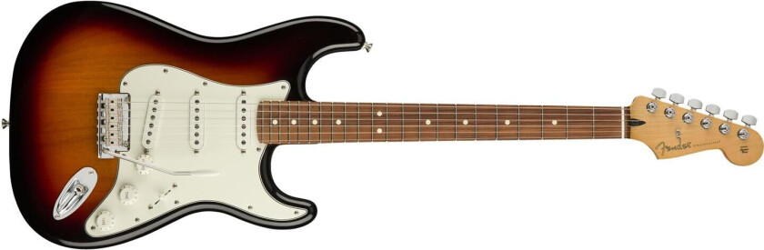 Player Stratocaster 3-Color Sunburst, Pf
