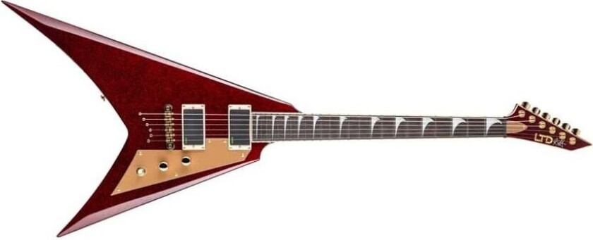 Ltd Kh-V Red Sparkle Kirk Hammett Signature