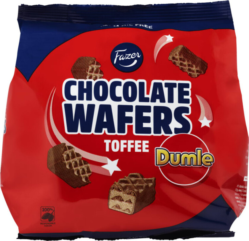 Dumle Wafer Sjokolade 175g