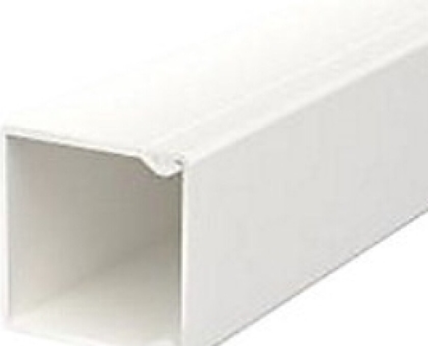 Kabelkanal Wdk 40X40x2000 Perlehvid Ral 9016 - (2 Meter)