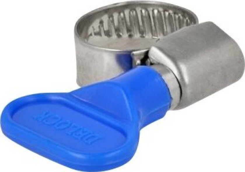 Delock - Slangeklemme - Passer Til 10 - 16 Mm Hose - Blå (En Pakke 10)