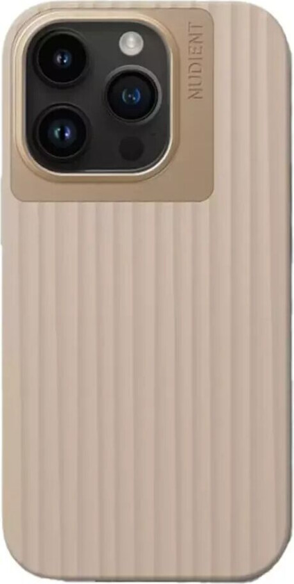 Bold iPhone 14 Pro Deksel - Linen Beige