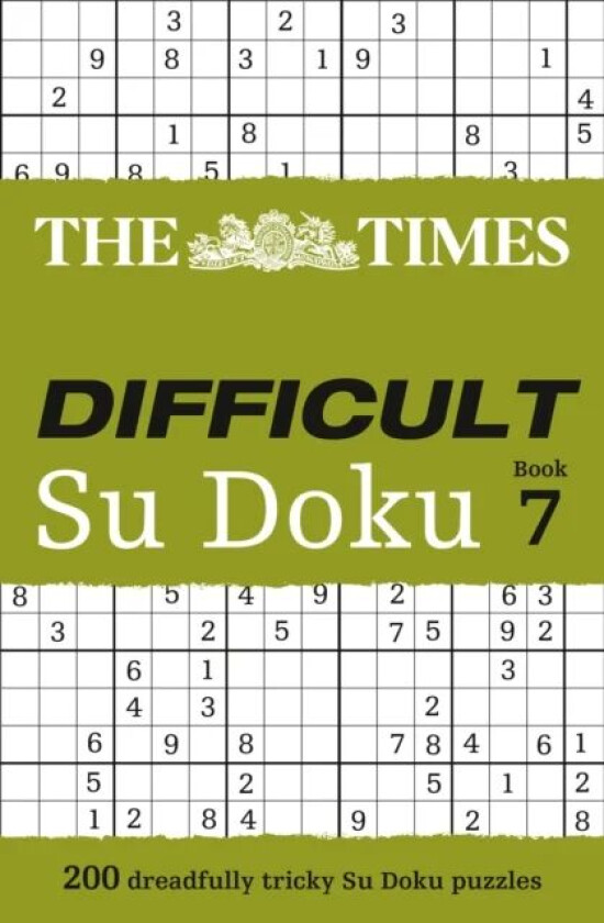 The Times Difficult Su Doku Book 7 av The Times Mind Games
