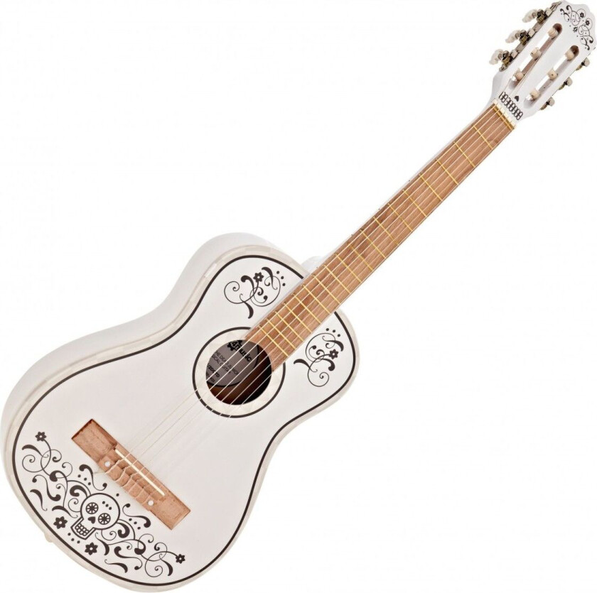 Gear4Music Day of the Dead Junior Klassisk Gitar fra Gear4music