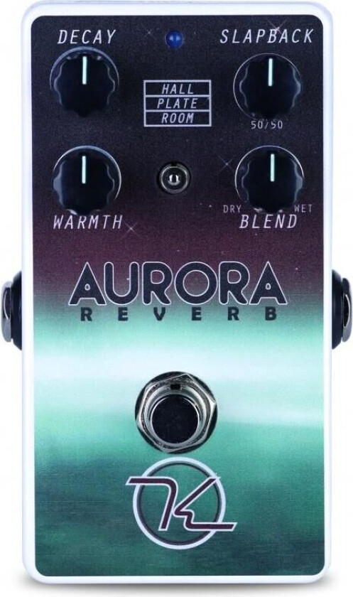 Aurora Digital Reverb Lush Spatial Studio Quality Reverb Pedal