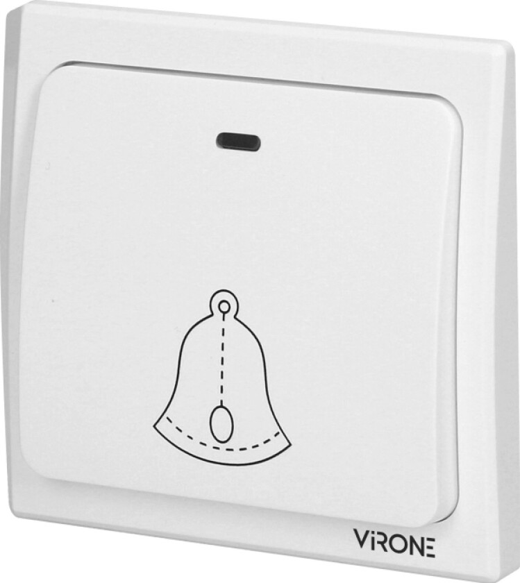 Orno Wireless, Batterifri Knapp For Utvidelse Av Wayo Ac Ringeklokke