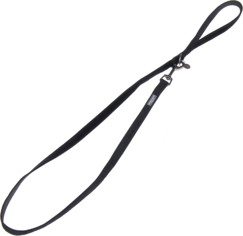 Blush hundehalsbånd, ebony - Passende line: 120 cm lang, 15 mm breit