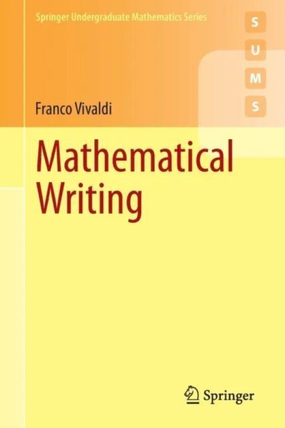 Mathematical Writing av Franco Vivaldi
