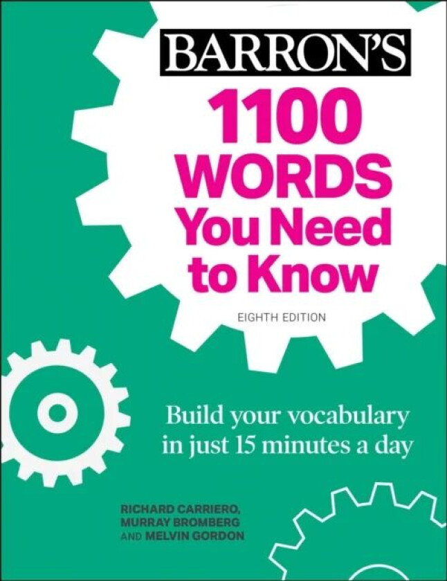 1100 Words You Need to Know + Online Practice av Rich Carriero, Murray Bromberg, Melvin Gordon