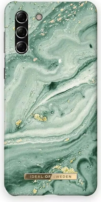 iDeal Of Sweden Samsung Galaxy S21 Motedeksel Mint Swirl Marble