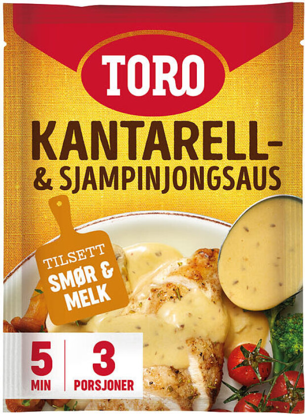 Kantarell & Sjampinjong Saus 23g