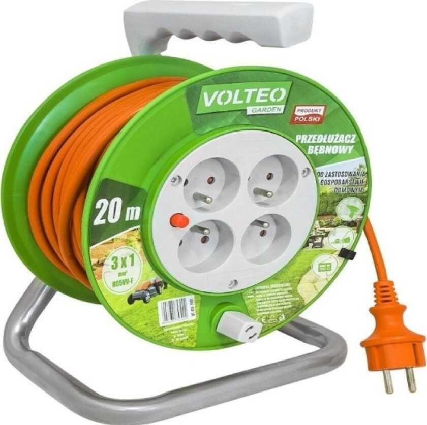City Skjøteledning På Revel 40M Kabel H05vvv-F 3 * 1,5 Mm