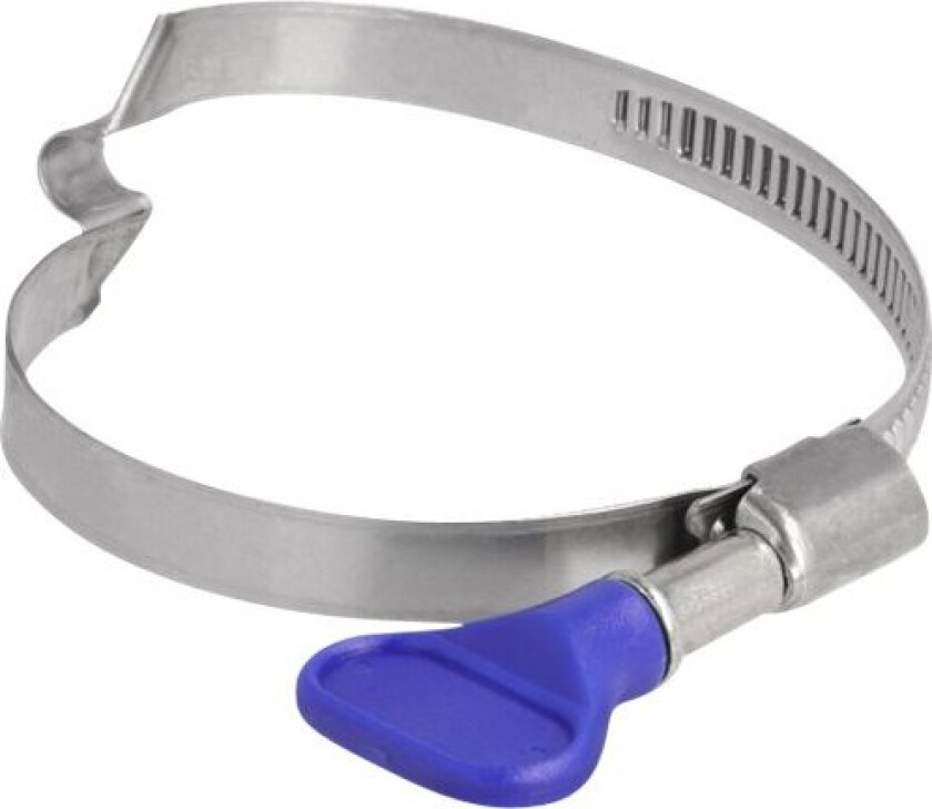 Delock Butterfly - Slangeklemme - Passer Til 50 - 65 Mm Hose - Blå (En Pakke 5)