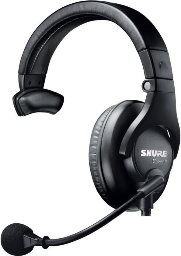 Brh441m-Lc Single-Sided Broadcast Headset, Less Cable