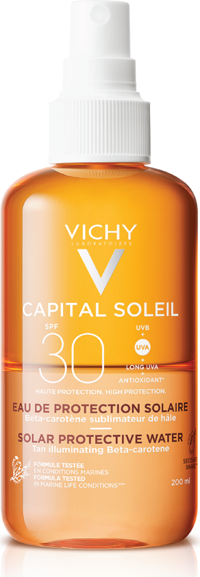 Capital Soleil Tan Protective Water SPF30, 200 ml