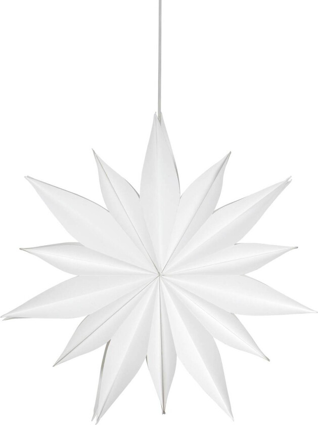 Sirius adventsstjerne Ø 60 cm Hvit