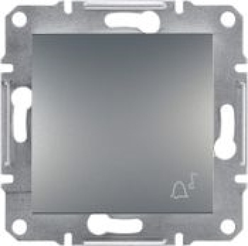 Schneider Electric Doorbell Button Asfora Without Frame Steel (Eph0800162)