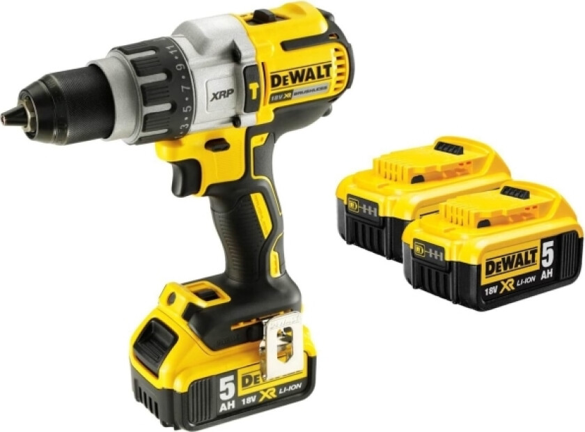 Dewalt Dcd996p2 Bor Nøglefri 2,1 Kg Sort, Gul