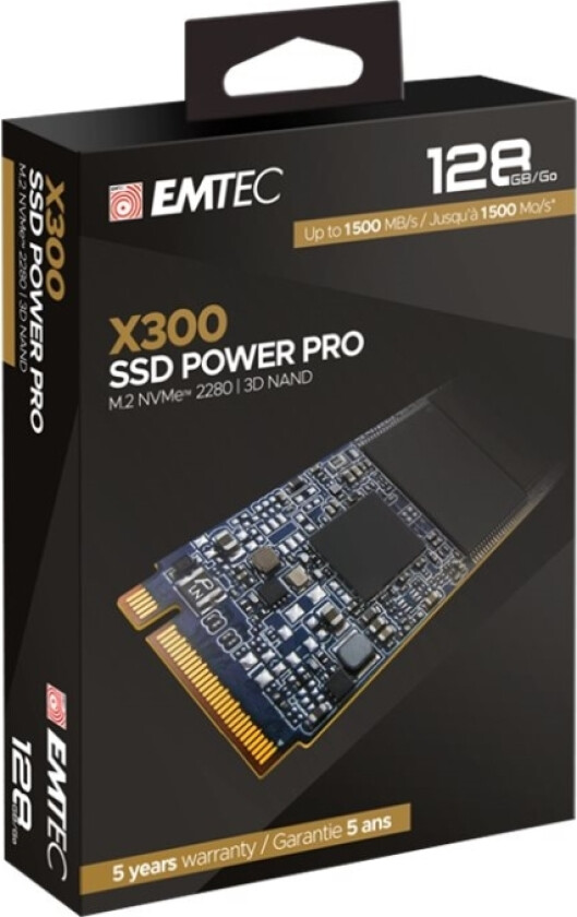 Power Pro X300 - Ssd - 128 Gb - Intern - M.2 2280 - Pcie 3.0 X4 (Nvme)