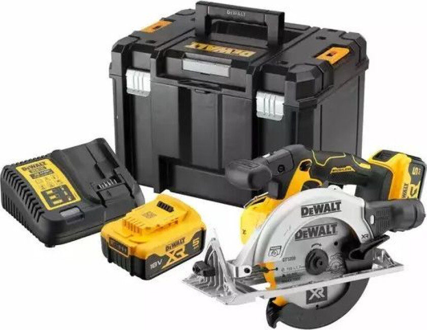Dewalt Sirkelsag. 18V 165Mm 2X5,0Ah Dcs565p2