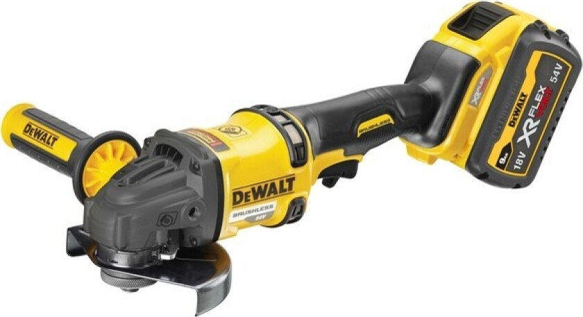Dewalt Dcg418x2-Qw, 9000 Rpm, 12,5 Cm, Batteri, 9 Ah, 2,18 Kg