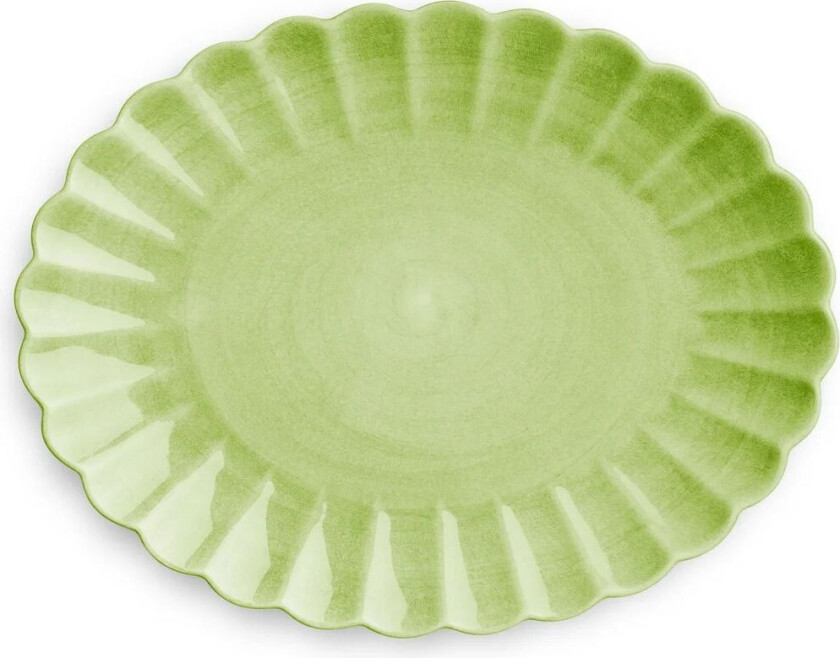 Oyster fat 30 x 35 cm Grønn