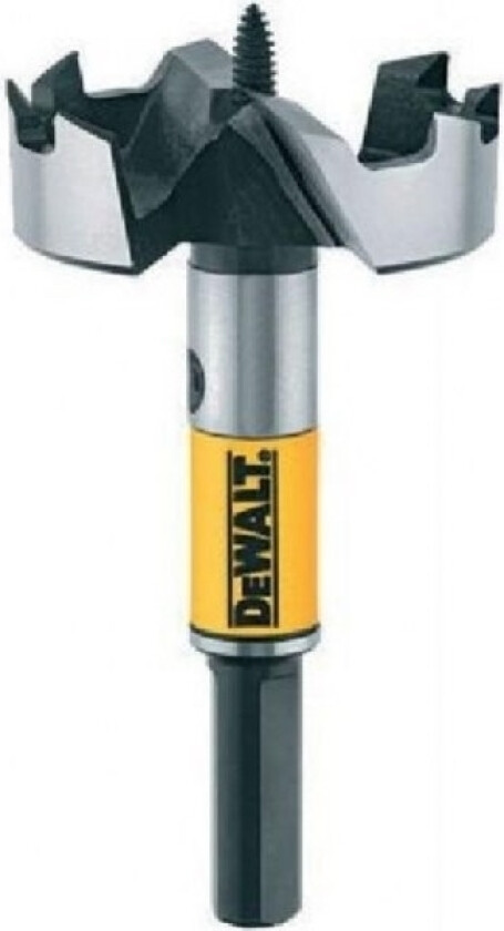 Dewalt Dt4575-Qz, Drill, Forstner-Bor, Høyrehåndsrotasjon, 2,5 Cm, Tre, Gult, Svart, Rustfritt Stål