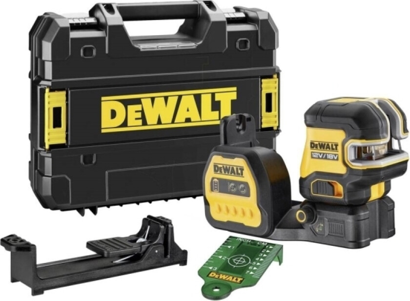 Dewalt Line Laser 12/18V Dce825ng18 Grønn + 5-Punkt