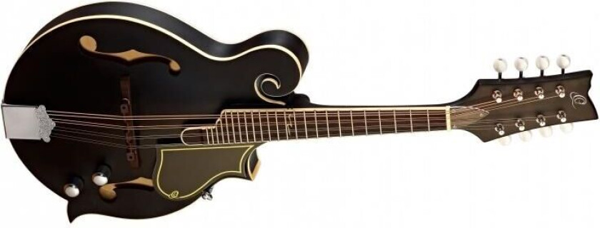 Bilde av Ortega Rmfe40sbk Mandolin Med Mik F-Style