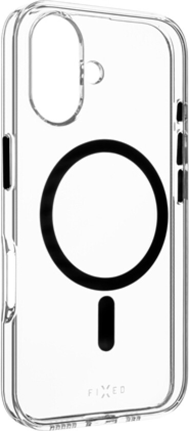 Fixed | Magpurity | Back Cover | Apple | Iphone 16 | Tpu | Clear, Black