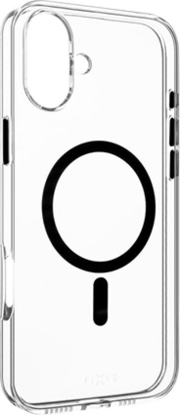 Fixed | Magpurity | Back Cover | Apple | Iphone 16 Plus | Tpu | Clear, Black