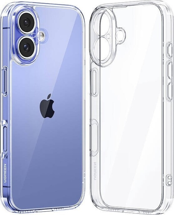 Iphone 16 Beskyttelsesdeksel (Gjennomsiktig)