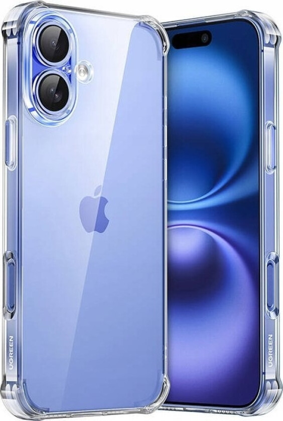Ca101-Deksel Til Iphone 16 (Gjennomsiktig)