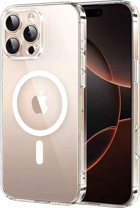 Magsage Ugreen Ca111 Magnetisk Deksel Til Iphone 16 Pro (Gjennomsiktig)