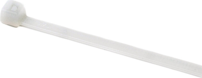 Hellermann Tyton Ub150b-N, Parallel Entry Cable Tie, Nylon, Hvit, 3,5 Cm, 15 Cm, 3,5 Mm