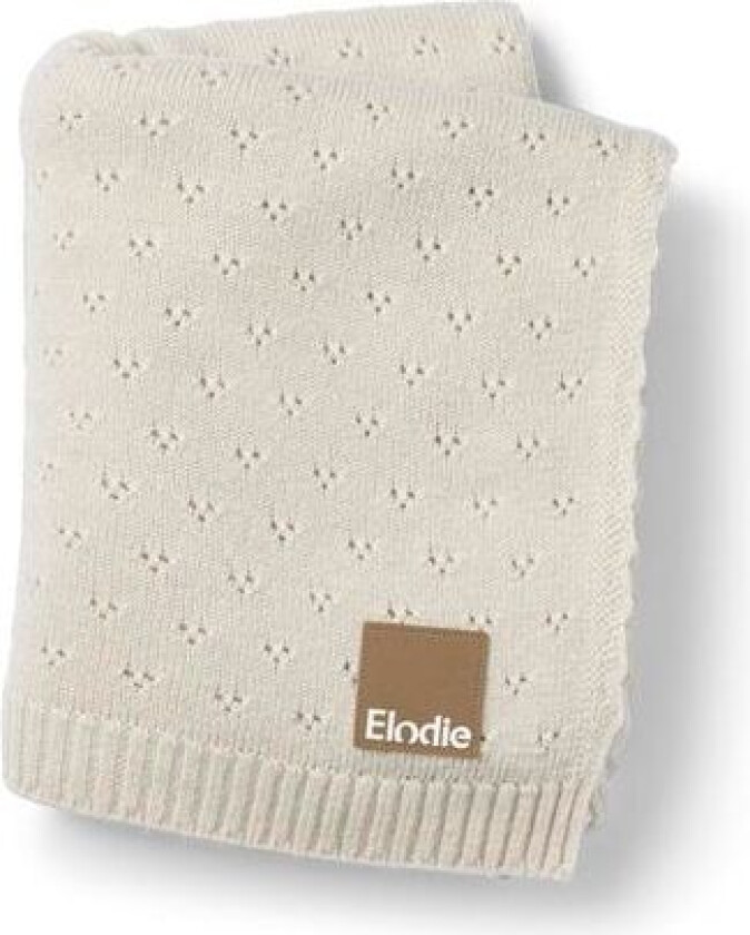 Bilde av Pointelle Blanket Creamy White