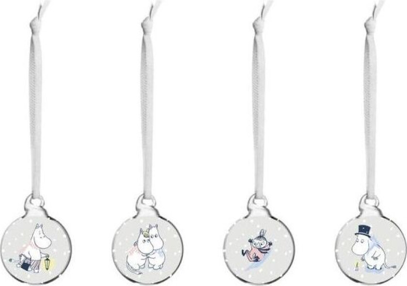 Julekuler 4 Stk - La Det Snø