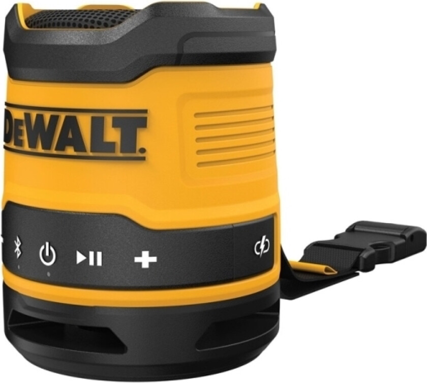 Dewalt Dcr009-Xj Høyttaler Bærbar Konstruksjonshøyttaler 5W, Bluetooth Dewalt