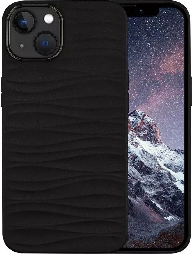 dbramante1928 iPhone 14 Dune Deksel - 100% Resikulert Plast - Svart