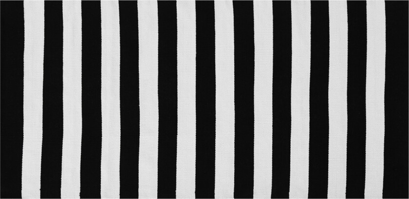 Tavas Ryeteppe 80x150 cm - Svart/hvit