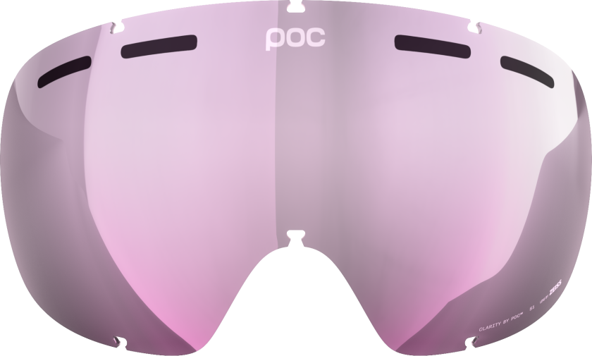 POC Fovea/Fovea Race Lens Clarity Highly Intense/low Light Pink OneSize