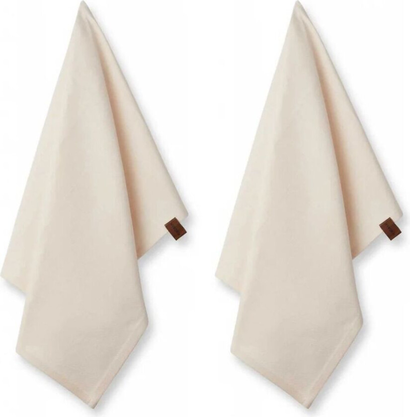 økologisk kjøkkenhåndkle 45 x 70 cm 2-pakning Shell